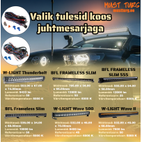 Lisatuled koos juhtmesarjaga