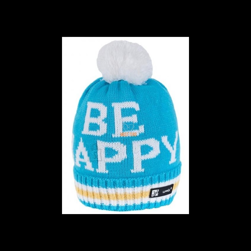 Kootud müts Woolk Happy 071