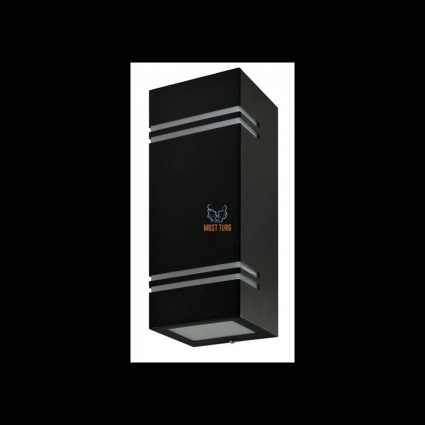 Seinavalgusti Kobi Quazar 7 grafiit 230V GU10 max 2x11W IP44