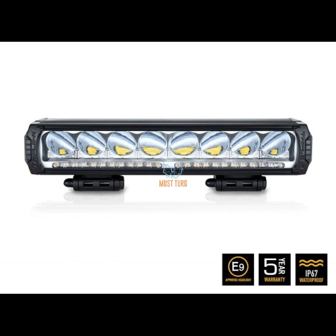 Lazer Triple-R 1000 Gen2 Beacon 88W 9-32V Ref.12.5 9240lm parktule ja vilkuriga must