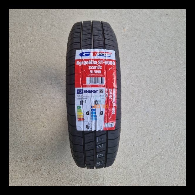 155/80R13C 91/89N GT RADIAL KARGOMAX ST-6000 Trailer Only M+S
