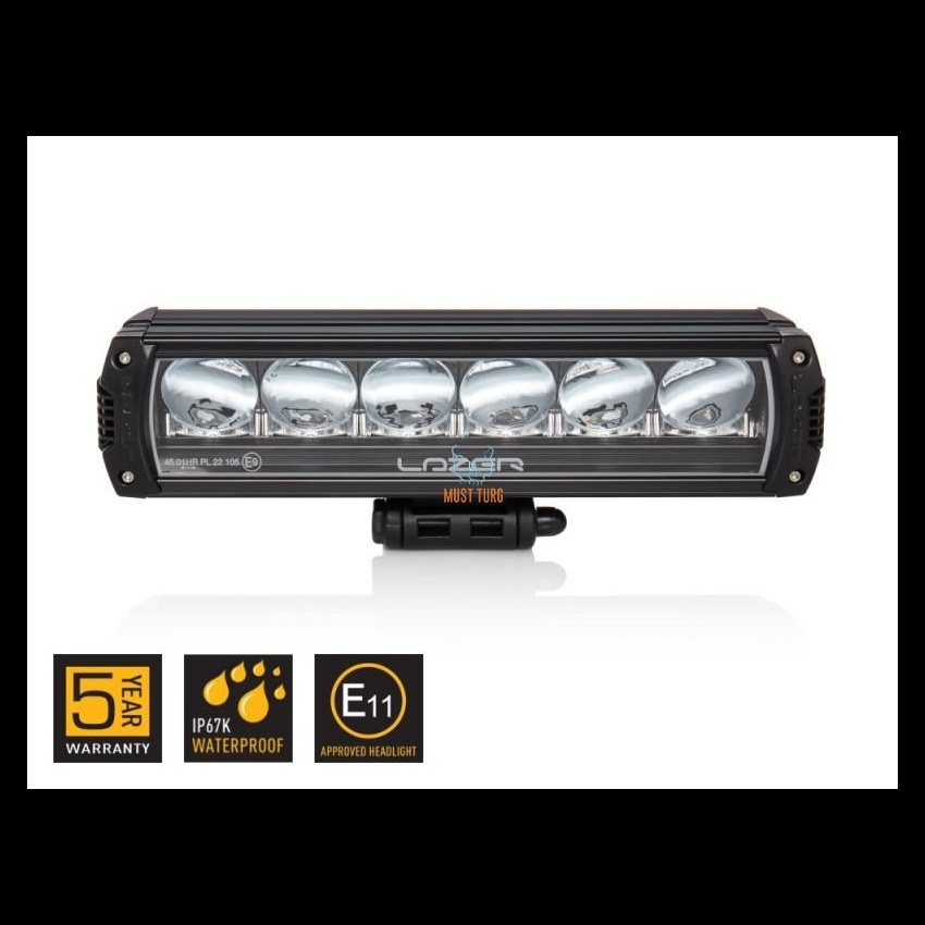 Kaugtuli Led Lazer Triple-R850 9-32V 66W Ref.45 6150lm