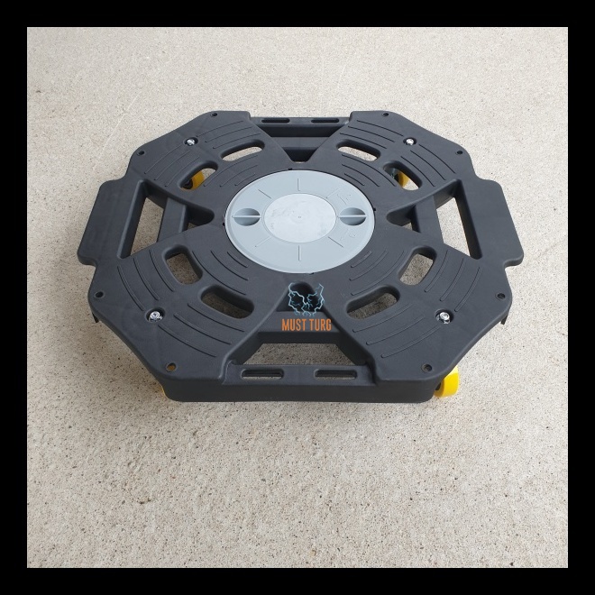 Rehvide transpordialus ratastel Ø640mm kandevõime 120kg
