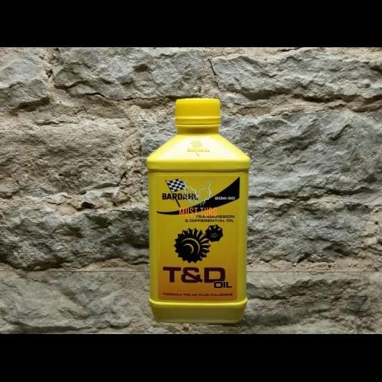 Gear oil 80W90 T&D 1L Fullerene Polar Plus Bardahl 421140