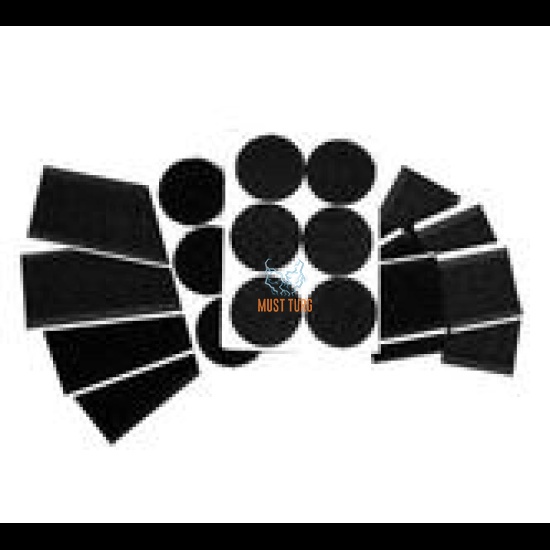 Teip HOOK & LOOP erineva kujuga 12tk