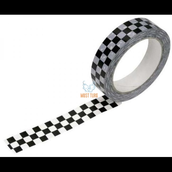 Ruuduline teip multifunktsionaalne, laius 25mm, rullil 66m Ruuduline teip multifunktsionaalne, laius 25mm, rullil 66m