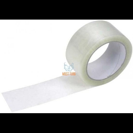 Pakketeip laius 50mm rullil 66m läbipaistev pakis 6tk