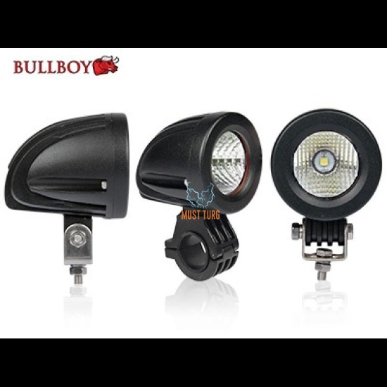 Work light 20W 10-30V 1400lm IP67 EMC certified Bullboy