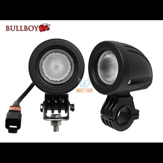 Minitöötuli 10W 9-48V 1000lm IP68 Bullboy Minitöötuli 10W 9-48V 1000lm IP68 Bullboy