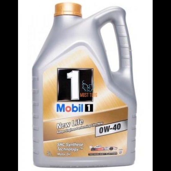 Engine oil MOBIL 1 NEW LIFE 0W40 5L Engine oil MOBIL 1 NEW LIFE 0W40 5L