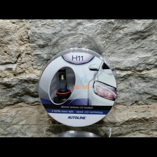Bulb H11 Led 25W 12-24V 6000K AUTOLINE