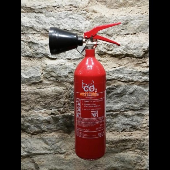 Tulekustuti CO2 2kg kõrgus 47cm