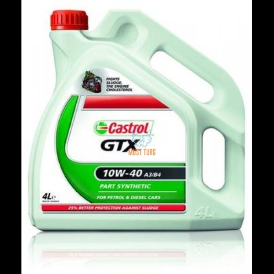 Mootoriõli 10W-40 CASTROL GTX A3/B4 4L