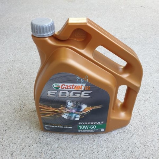 Mootoriõli 10W-60 Castrol EDGE FST Titanium SuperCar 5L