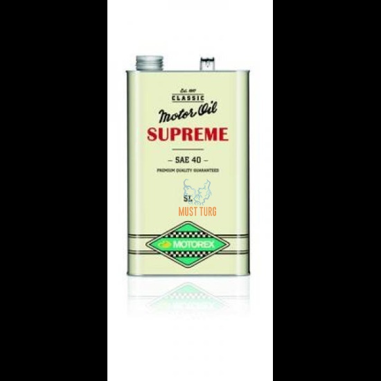 Mootoriõli uunikumidele Motorex Classic Supreme SAE 40 (1930-1960) 5L