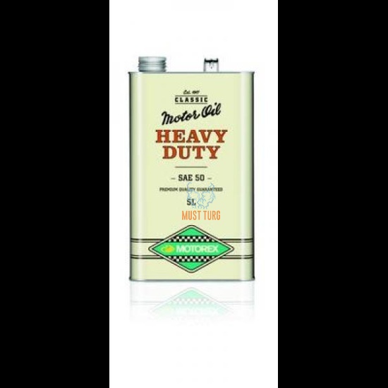 Mootoriõli uunikumidele Motorex Classic Heavy Duty SAE 50 (1960-1970) 5L