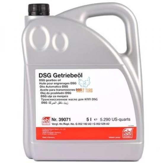 Automatic transmission oil DSG 6-speed FEBI 39071 5L Automatic transmission oil DSG 6-speed FEBI 39071 5L
