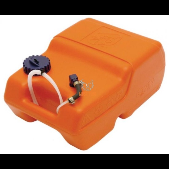Kütusepaak plast 12L oranž paadile