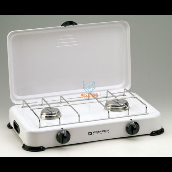 Gas stove with 2 burners KEMPER