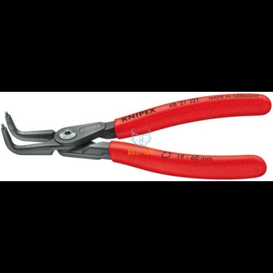 Lukustusrõnga näpitsad sissepoolsed 90° 12-25mm Knipex