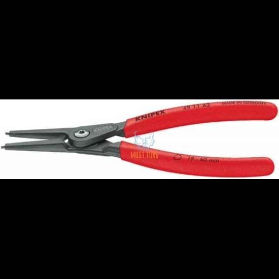 Lukustusrõnga näpitsad välispoolsed 10-25mm Knipex Lukustusrõnga näpitsad välispoolsed 10-25mm Knipex