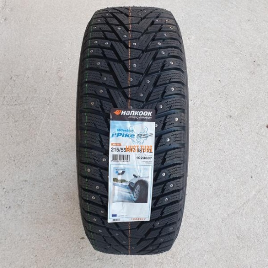 215/55 R17 98T XL Hankook Winter I´Pike RS2 W429 naastrehv