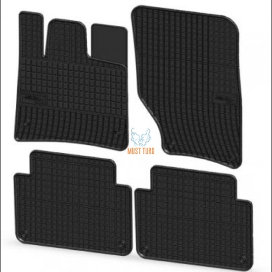 Rubber mats Audi Q7 2006-... / VW Touareg 2010-.. 4pcs Rubber mats Audi Q7 2006-... / VW Touareg 2010-.. 4pcs