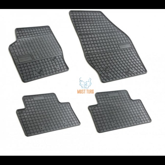 Rubber mats Volvo XC90 2003- 4 pcs Rubber mats Volvo XC90 2003- 4 pcs