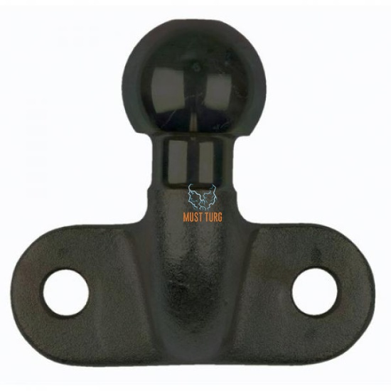 Trailer hook with 2 bolts 50mm 3500kg