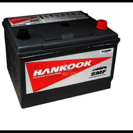 Autoaku 60Ah 480A 230X172X200MM -/+ Hankook 
