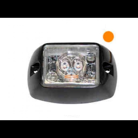 Flasher 12-24V yellow 19 flashing modes ECE R10 Flasher 12-24V yellow 19 flashing modes ECE R10