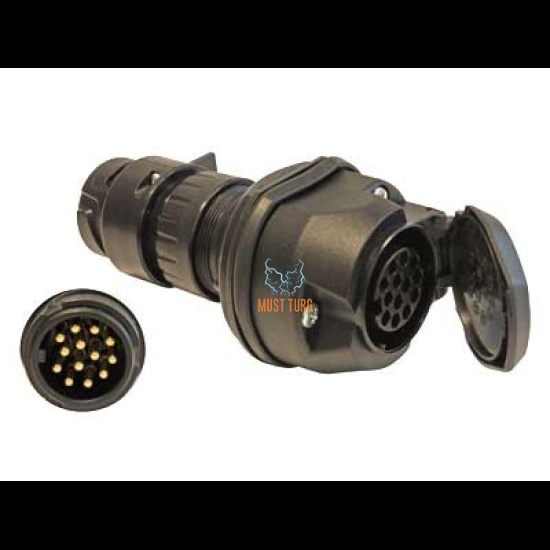 Haagise adapter CAN-vaheosa autole 12V 13kl->13kl Haagise adapter CAN-vaheosa autole 12V 13kl->13kl