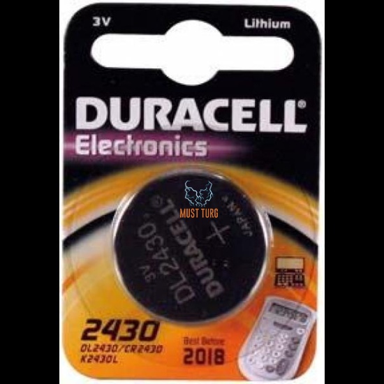 Patarei CR2430, 3V, Duracell