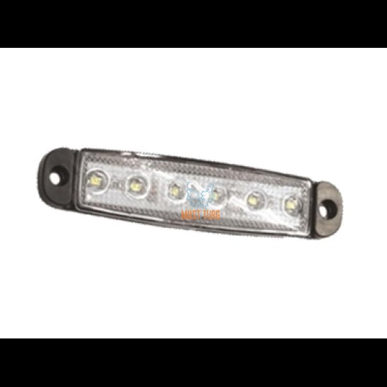 Ääretuli led valge 12-24V markeering E13 Ääretuli led valge 12-24V markeering E13