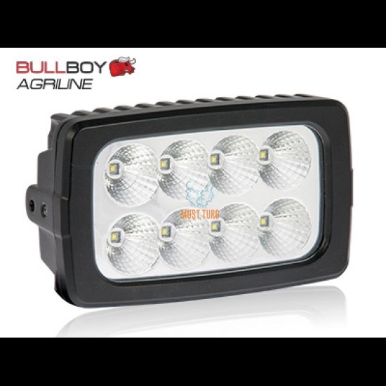 Work light 9-36V 40W 4500lm RFI / EMC certification Valtra R10 IP68 Bullboy Agriline