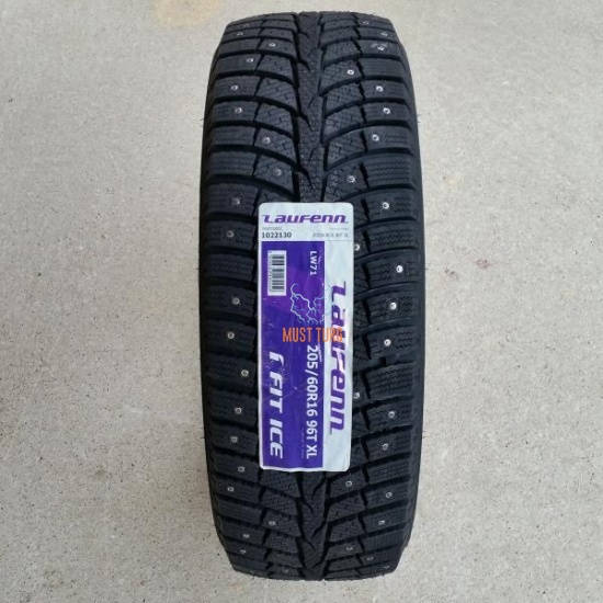 205/60R16 96T XL Laufenn LW71 studded by HANKOOK 205/60R16 96T XL Laufenn LW71 studded by HANKOOK