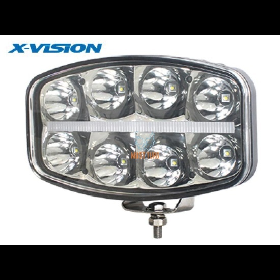 High beam LED X-VISION QUADRATOR 10-30V 64W Ref.20 6500lm High beam LED X-VISION QUADRATOR 10-30V 64W Ref.20 6500lm