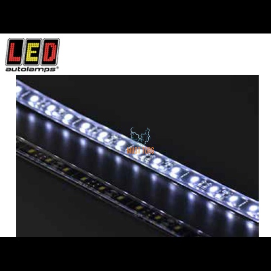 Led light strip white light 12V 69 LED 800lm IP67 1140x12x5mm Led light strip white light 12V 69 LED 800lm IP67 1140x12x5mm