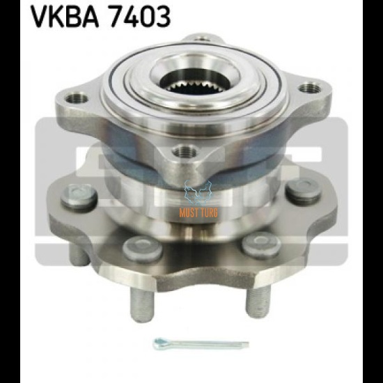 Wheel Bearing Rear Axle SKF VKBA7403 Nissan Pathfinder III 05-13 Wheel Bearing Rear Axle SKF VKBA7403 Nissan Pathfinder III 05-13