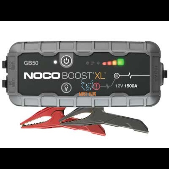 Käivitusabi-booster NOCO Genius Booster GB50 12V 1500A liitium