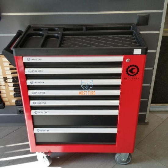 Tööriistakäru koos tööriistadega Industar