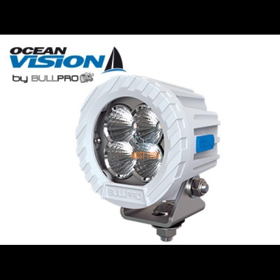 Work Light Led 9-48V 40W 2500lm IP68 ADR CISPR 25 Class5 Search / Spot Bullet Ocean Vision Work Light Led 9-48V 40W 2500lm IP68 ADR CISPR 25 Class5 Search / Spot Bullet Ocean Vision