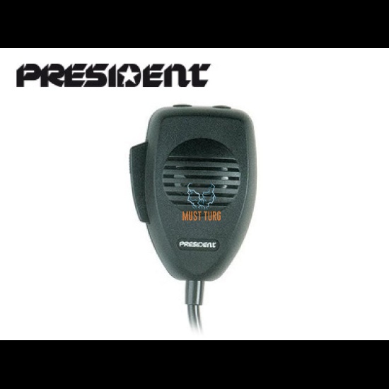 CB Radio Station Microphone 6 Wire Up / Down Buttons President CB Radio Station Microphone 6 Wire Up / Down Buttons President