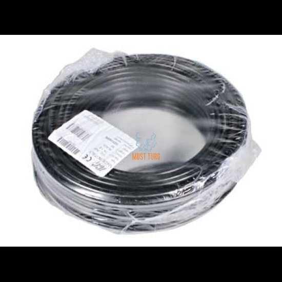 Haagise kaabel 7x1.5mm² must PVC isoleeritud 100m