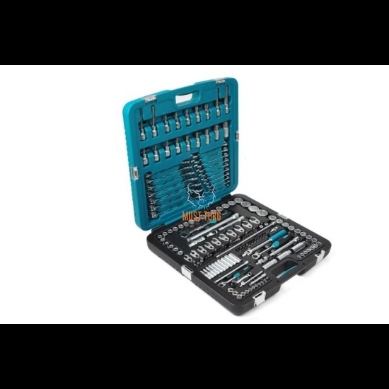 Tool set 166 pieces 1/4 1/2 3/8 Kamasa Tools 25018B
