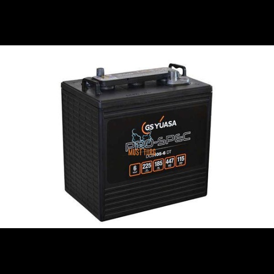 Tööstuslik aku 225Ah 6V +/- 259x179x245mm DCB105-6-DT Yuasa