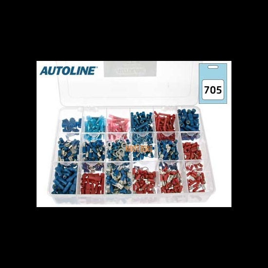 Terminal block set 18 types 705pcs