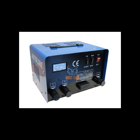 Battery charger-booster for lead-acid batteries 12/24V 30A boost 180A