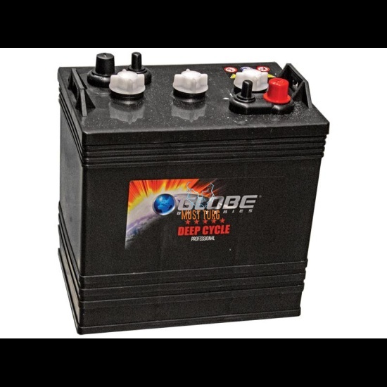 Industrial battery 225Ah 6V 261x181x276mm T105-6-DT-ET Globe