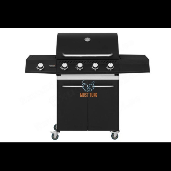 Gas grill Mustang Nashville 4+1 16kW black